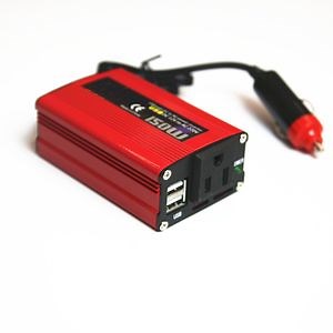 [Hot Item] Mini Inverter 150W DC to AC 12V 110V with Dual USB