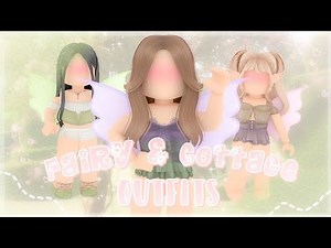 `´ 6 CUTE FAIRYCORE AND COTTAGECORE OUTFIT IDEAS *codes & links* `´ || Roblox