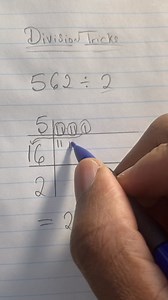 64K views · 160 reactions | Here is an easier way to divide numbers by 2 #division #education #math | Professor_1o1 | Facebook