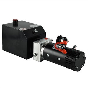 [Hot Item] 24V DC Hydraulic Power Pack with Two Double Acting Valves and Solenoid