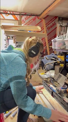 Part 1 of making shaker-style drawer fronts! Watch the process begin. Stay tuned for more! 🔨✨ #diy