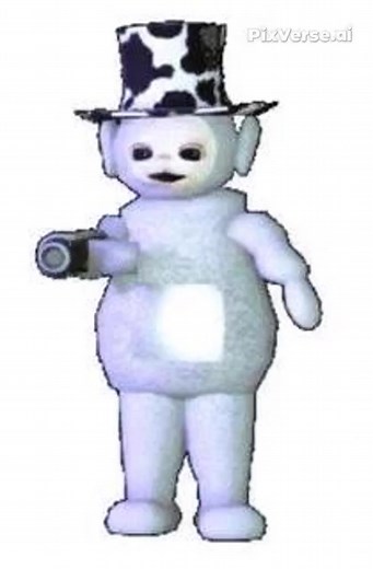 Primeiro vídeo no Pixverse AI: Slendytubbies e Teletubbies
