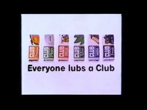 Vintage Advert Club Biscuit 1985