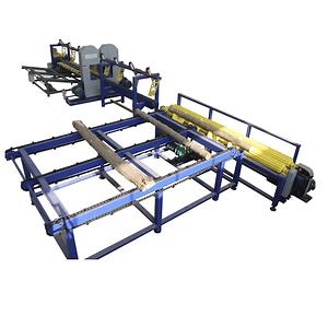 [Hot Item] Twin Blade Vertical Band Saw Mill Cutting Logs Into Boards Wood Board Making Machine Sawmill