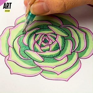 How to draw a succulent plant 🌵 Ultra-easy tuto ! 🙌 #plantdrawing #drawingtuto #rdraw #art #drawing #howtodraw #easydrawing | Art Room