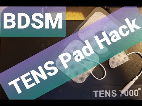 TENS Pads Tip | BDSM Electrical | Medical Play