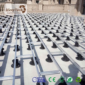 [Hot Item] Mexytech Patent Waterproof Plastic PP with Aluminum Ajustable Pedestal for Outdoor Decking