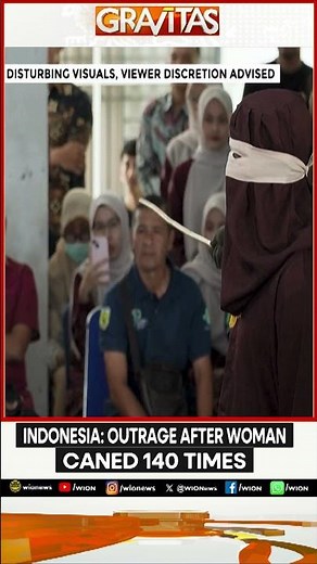 Indonesian Woman Faints After Being Caned 140 Times Under Sharia Law