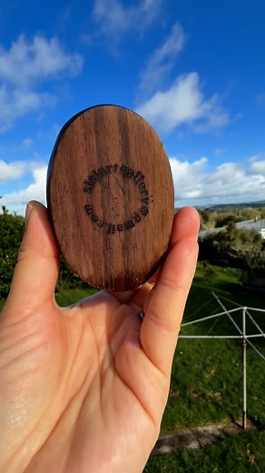 Hand painted 3D orange koi fish in a natural shell with wooden base #handmade #acrylic painting #fish #koi #orange #lifelike #art | Sisi art gallery