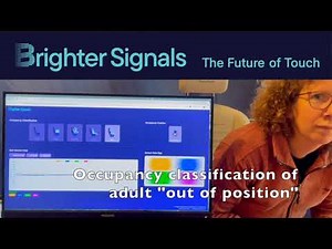 Brighter Signals Automotive Occupancy Classification