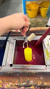 Screen Printing Color on Wax Candles