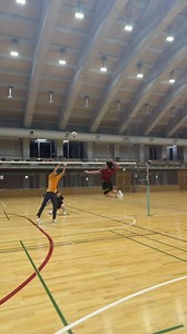 対人パスの基本｜楠本岳が教えるバレーボール練習法