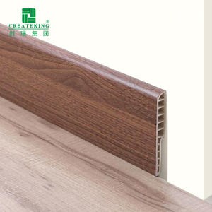 [Hot Item] China Factory Customized 95*12mm PVC Film Coated Long Lasting Skirting Boards