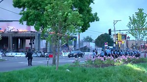 13K views · 125 reactions | Violent protests over the death of a black man, George Floyd, in police custody rocked a Minneapolis neighborhood for a second straight night as angry crowds looted stores, set fires and left a path of damage that stretched for miles. https://www.abc4.com/news/national/fires-looting-rock-minneapolis-after-mans-death-1-dead/ | ABC4 Utah | Facebook