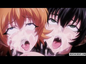 Chained hentai girls brutally fucked by monsters