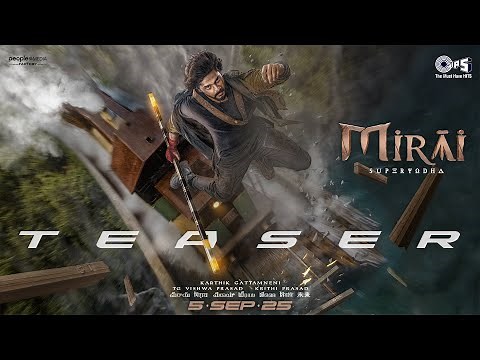 Mirai Hindi Teaser | Teja Sajja | Manchu Manoj | Karthik Gattamneni | In Cinemas 5th September, 2025