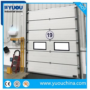 [Hot Item] Galvanized Steel Industrial Sectional Overhead Door for Loading Bay