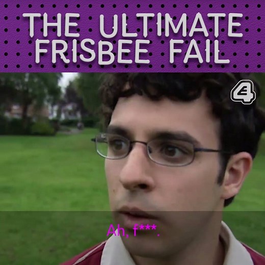 ALWAYS be careful, where you throw your frisbee. | E4