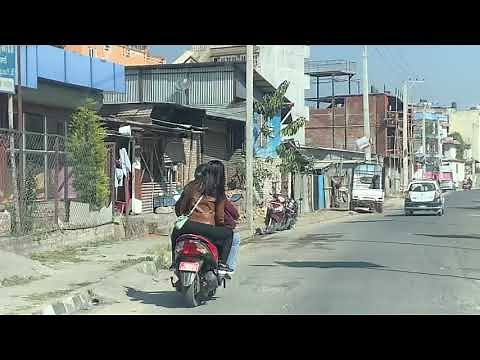Abusive husband hitting his wife on a motorcycle caught live on camera