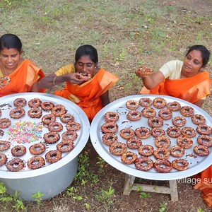 24K views · 23 reactions | DONUT RECIPE Homemade Donuts Recipe Village Style Donut || Village super cooking | Wirally Food - தமிழ் | Facebook