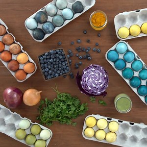 Save that trip to the store and check your refrigerator for these easy natural dye egg recipes 🥚 | HGTV Home