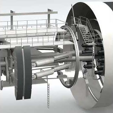 Tunnel Boring Machine TBM 3D model from CGTrader.com