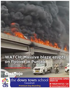 7.5K views · 106 reactions | A major blaze erupted on Wednesday near...