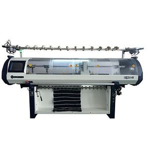 [Hot Item] Industrial Collar Knitting Machine Raschel Blanket Computerized Flat Knitting Machine