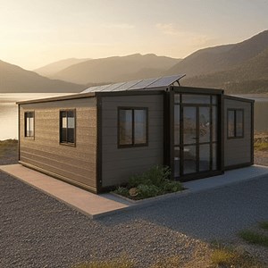 [Hot Item] Ready to Move in Prefabricated 40FT 20FT Folding Modular Home 2 4 5 Bedroom Prefab Price Expandable Container House