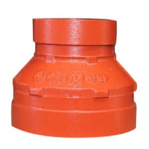 [Hot Item] FM UL Certificated Fire Protection System Ductile Casting Iron Grooved Pipe Fitting Concentric Reducer
