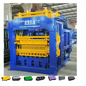 [Hot Item] Qt12-15 Automatic Compressed Earth Block Machine Color Paving Block Machine