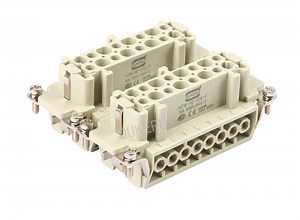 [Hot Item] He Series 32 Pins Female Inserts Waterproof Heavy Duty Connector Rectangular Terminal Connector