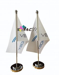 [Hot Item] Mini Country Table Top Flag Desk Flag with Custom Print your logo