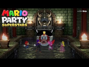 Mario Party Superstars Cheep Cheep Chase Minigames Gameplay