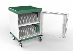 [Hot Item] OEM Custom 32 Ports Charging and Storage Cabinets for Laptops Ipads