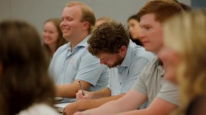 Imagine showing up to a communications lecture as a student at the...