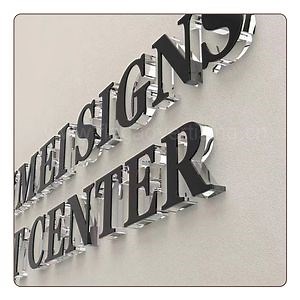 [Hot Item] Customized 3D Acrylic Office Wall Signs Indoor Business Logo Signage