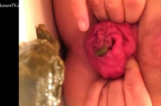 Hot nasty poop closeup