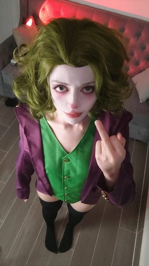Margarita Averina | Aldorachan | No. #cosplaygirl #clown #cosplayer #youraldora #jokercosplay #aldorachan #dccosplay #clowngirl #clowncosplay #joker | Instagram