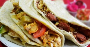Cinco pasos sencillos para hacer una baleada