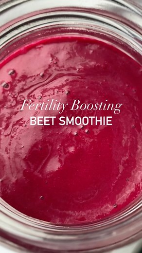 🥤Fertility Boosting Beet Smoothie👇 This smoothie is beautiful and refreshing! It’s excellent if you’re feeling a bit bloated (due to all the anti-inflammatory ingredients). Beets are also full of fiber which will help your digestive system. Fertility benefits⤵️ Beets are full of the antioxidant resveratrol, which is thought to help combat against age-related infertility. They also supply nitrates known to improve blood flow to the sexual organs, making them useful for male fertility and for su