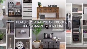 Simplify Shoe Cubby, 16 Compartment, Grey (23200-GREY)