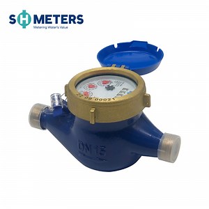 [Hot Item] High Quality 1/2inch~2inch Household Vane Wheel Dry Dial Multi Jet Water Meter