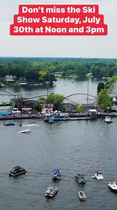 9K views · 79 reactions | #indianabeachDon’t miss the Lake City Skiers Saturday, July 30th at Noon and 3pm right here on Lake Shafer. #indianabeach #theresmorethancorninindiana #skishow | Indiana Beach Amusement & Water Park Resort | Facebook