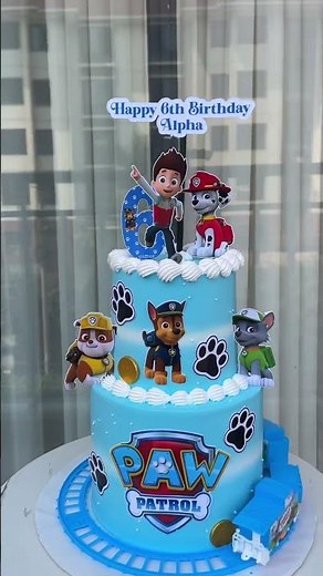 Paw patrol cake Ideas🥰 #sucrecakesandbites