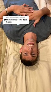 28K views · 558 reactions | 981_Reply to @trinibaby_868 he had a hard time dealing with not seeing her #autism #deepbreath | Ibrahim and Mom | Facebook