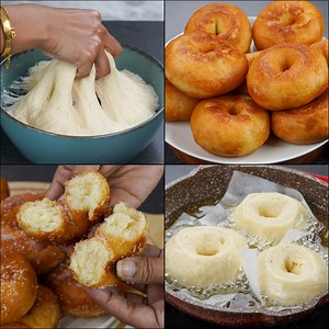 Eggless Donut Recipe | Soft And Fluffy Donut | Tiffin ideas for Kids | Easy Donut Recipe #egglessdonuts #softdonutrecipe #kidstiffinideas #fluffydonut | N'Oven - Cake & Cookies