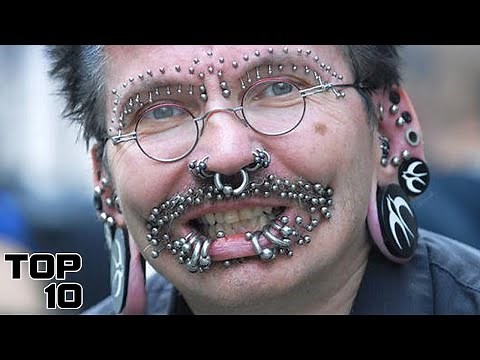 Top 10 Insane Body Piercings - Part 2