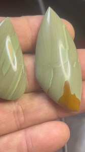 A really unique green jasper. Still trying to find out type/location. I will update this post once I know for sure. Both available. @followers @topfans Deborah Wolford Toy #PugZDesigns | PugZ Designs