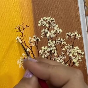 White flowers painting | Painting Skills